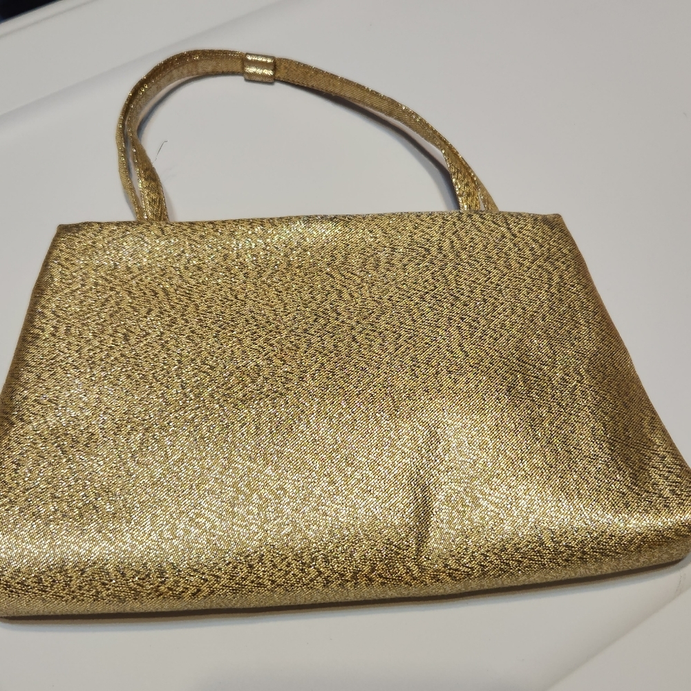 Vintage Gold Evening Handbag